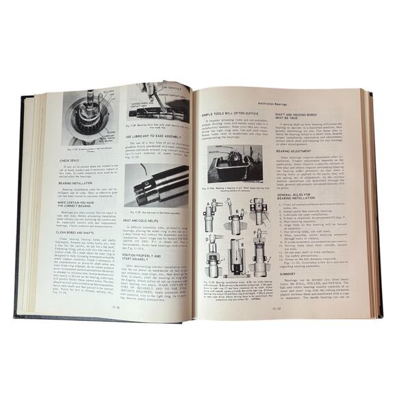 1969 Stockel "Auto Mechanics Fundamentals" / "Auto Service & Repair" HC Manuals - Picture 12 of 15